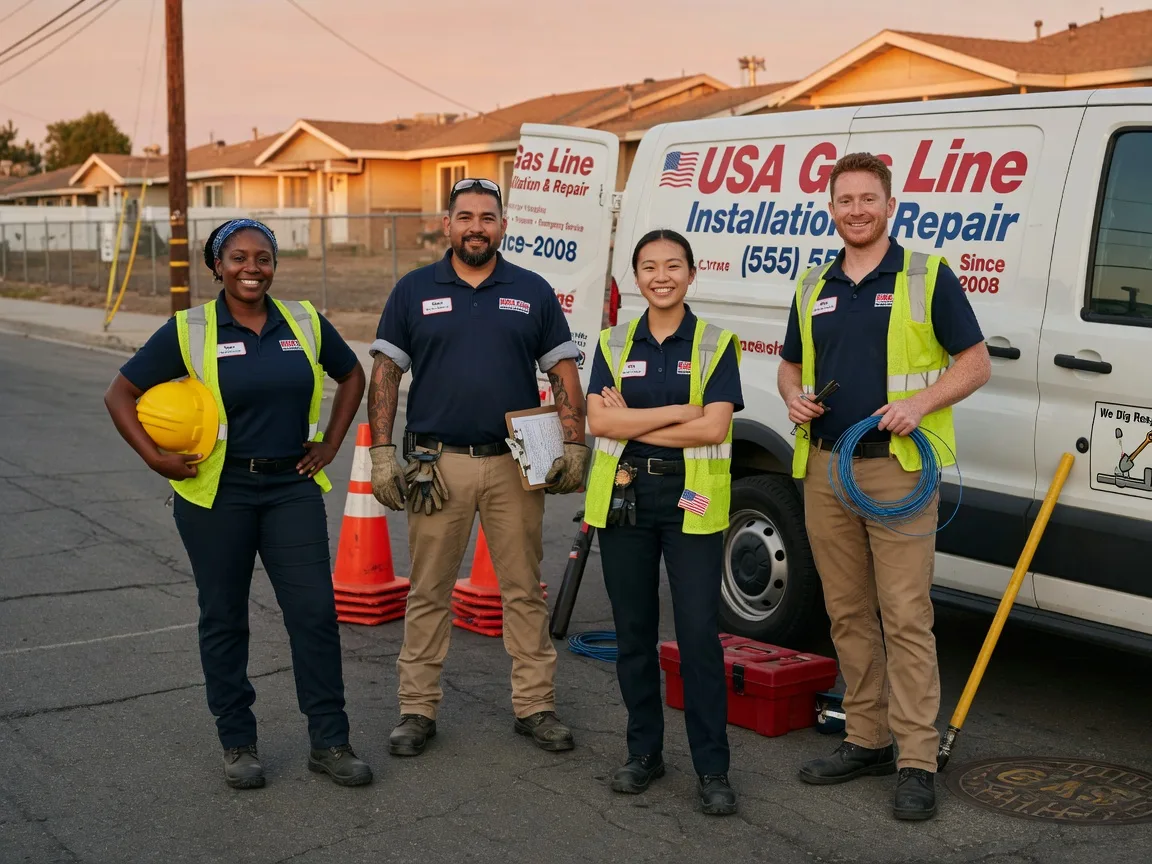 Gas Line Installation company in El Prado, NM